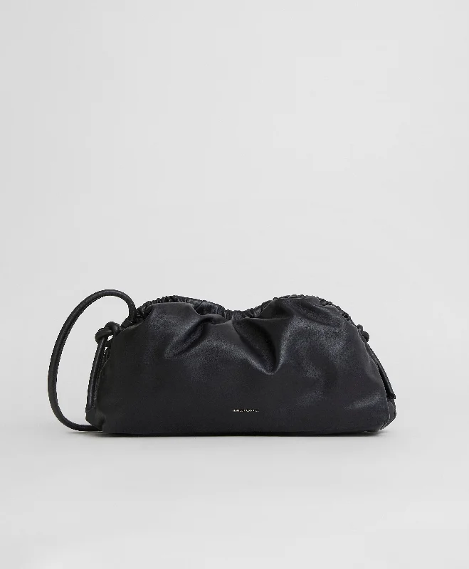 Oversized Cloud Clutch - Black/Flamma