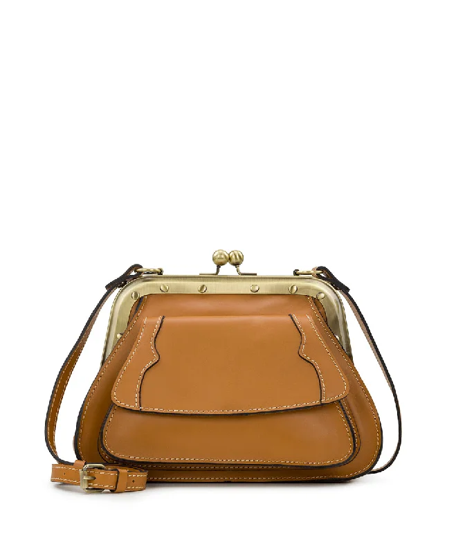 Ischia Frame Crossbody - Waxed Leather