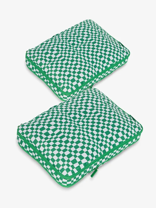 GREEN CHECKERBOARD