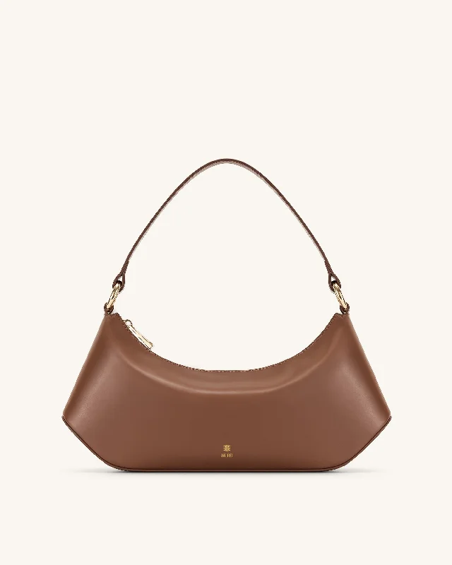 Lily Shoulder Bag - Brown