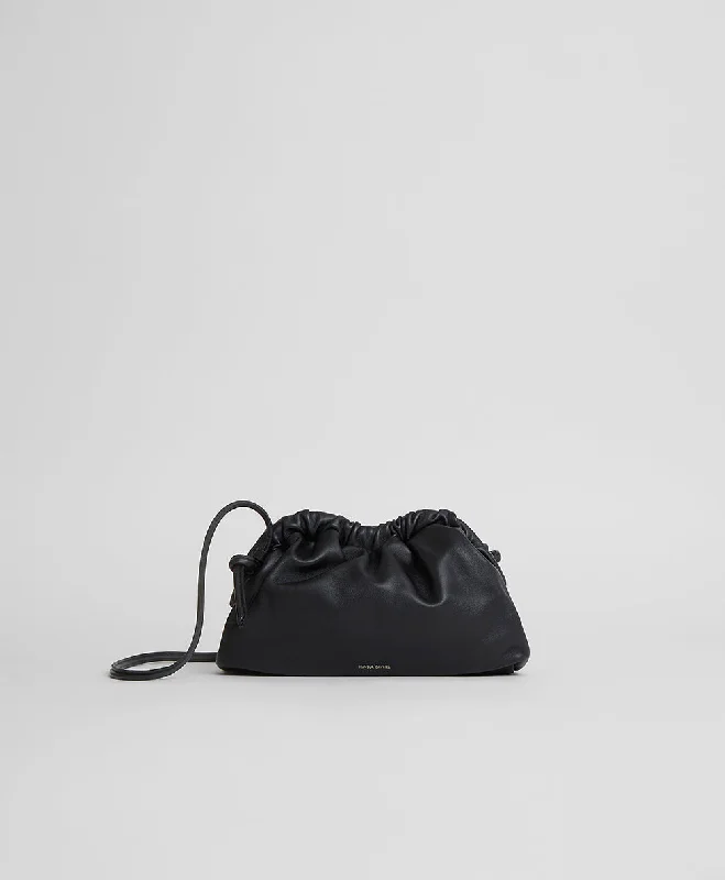 Mini Cloud Clutch - Black/Flamma