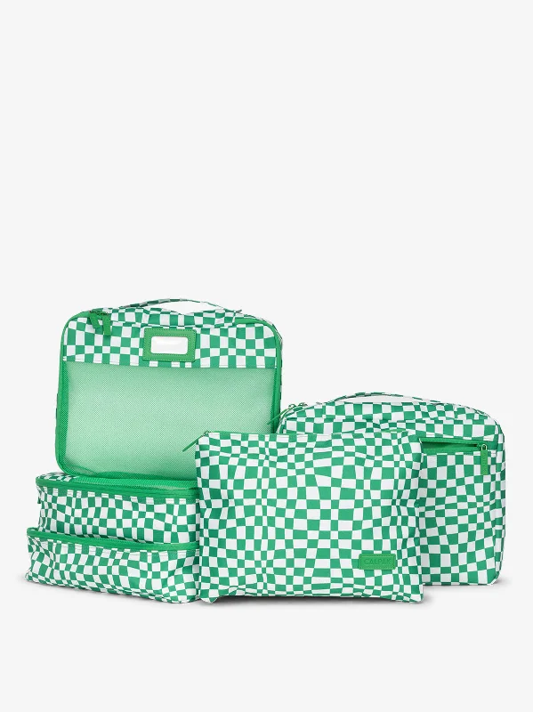 GREEN CHECKERBOARD