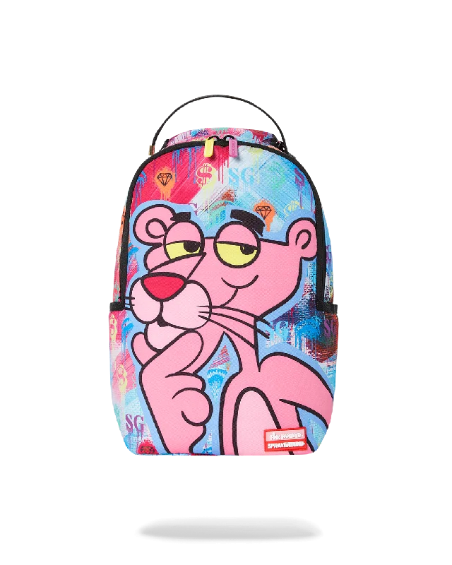 SMALL BACKPACK: PINK PANTHER ART CLASS