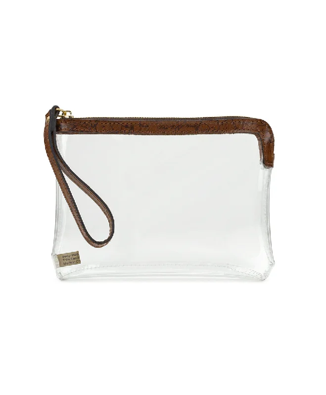 Cassini Wristlet - Clear Bag