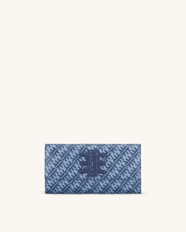 FEI Flap Wallet - Navy