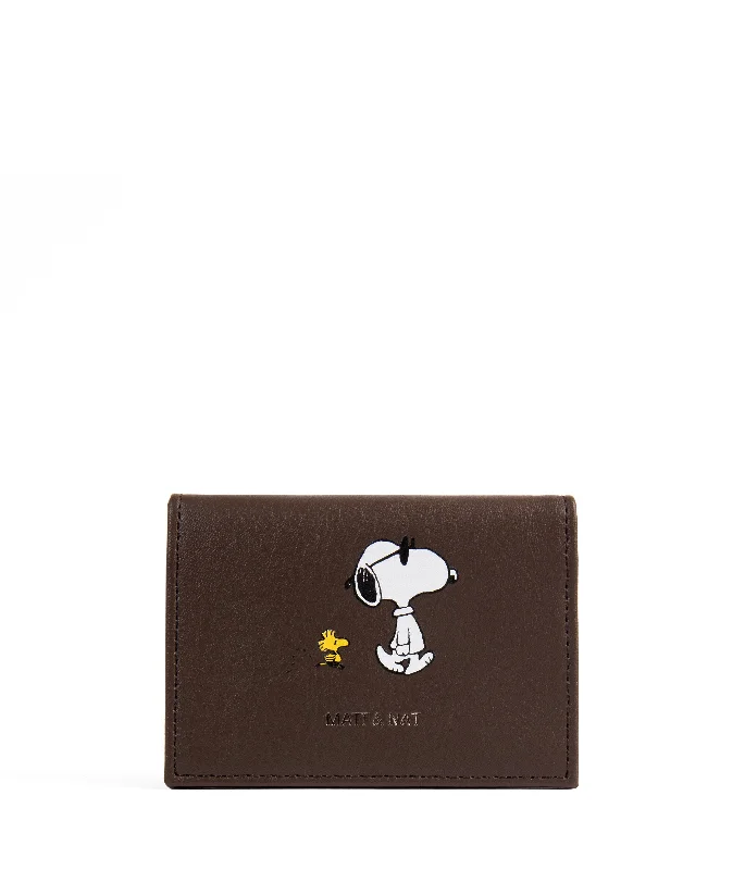 MATT & NAT x PEANUTS LIZP Vegan Folded Wallet - Joe Cool & Woodstock Edition