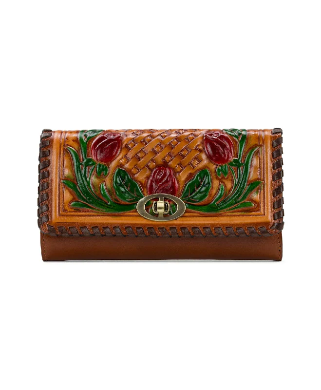 Terresa Wallet - Western Lace Tooled