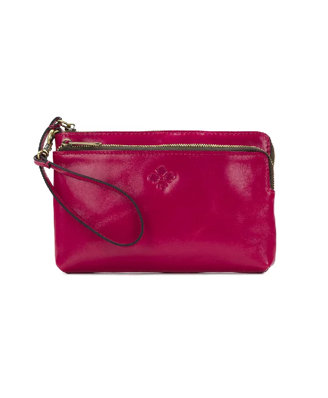 Varone Wristlet - Vintage Distressed Leather