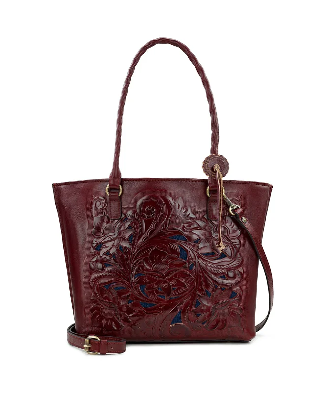 Adeline Tote - Western Cutout Tooled