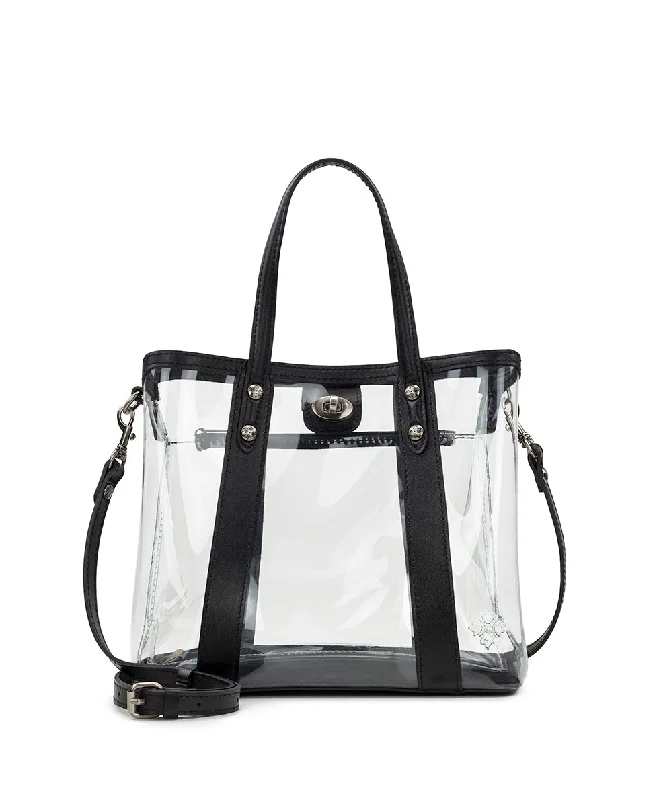 Darby Tote Crossbody - Clear Bag