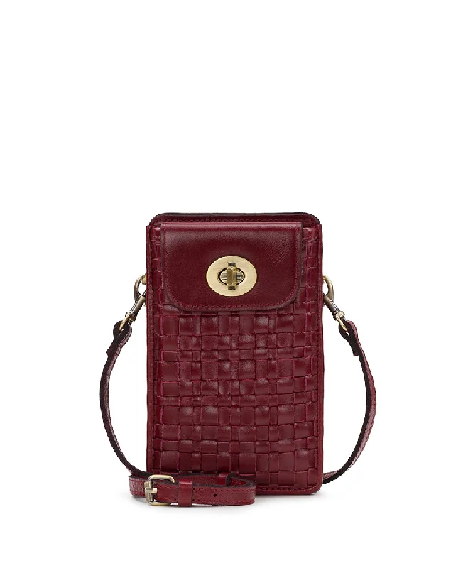 Felicita Phone Crossbody - Vintage Distressed Woven