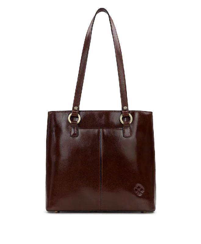 Luna Tote - Vintage Vegetable Tanned Leather - British Tan