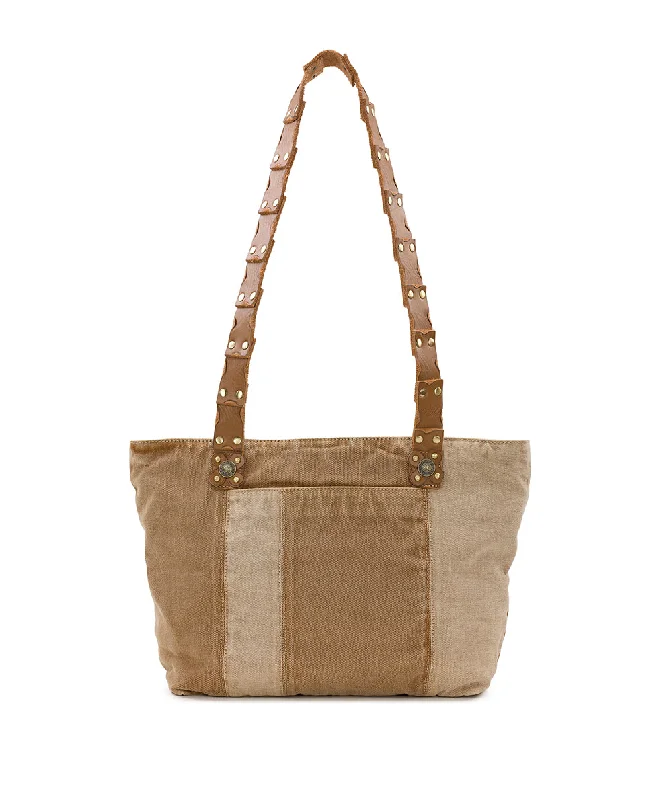 Maggiore Tote - Washed Denim Patchwork