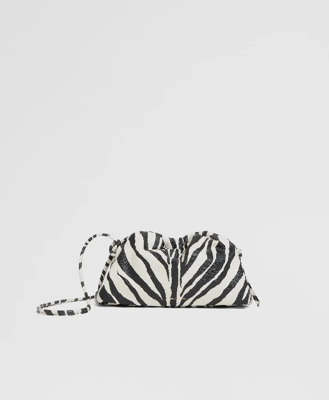 Mini Cloud Clutch - Zebra