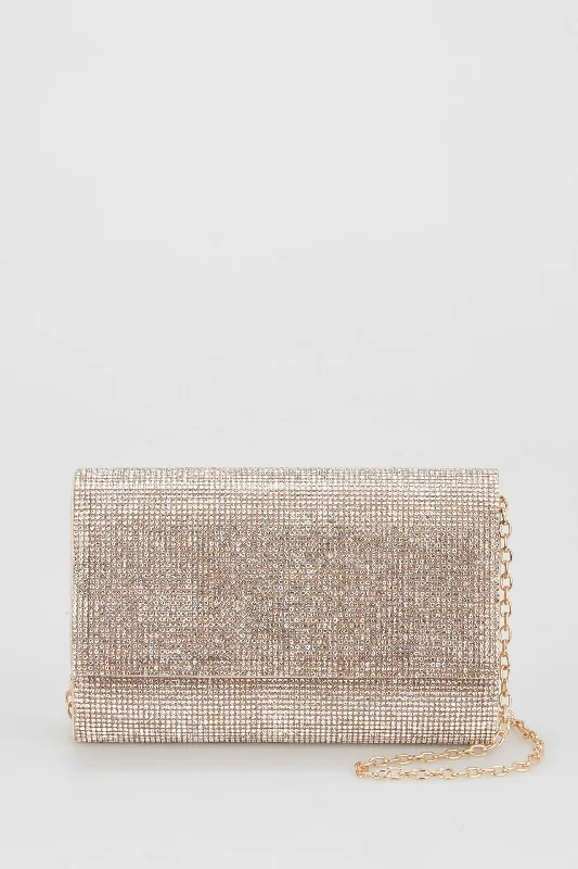 Diamante Clutch Bag