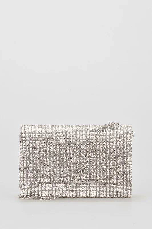 Diamante Clutch Bag