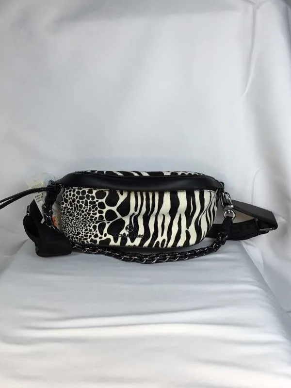 Slater Extra-Small Animal Print Calf Hair and Leather Sling Pack | 56369