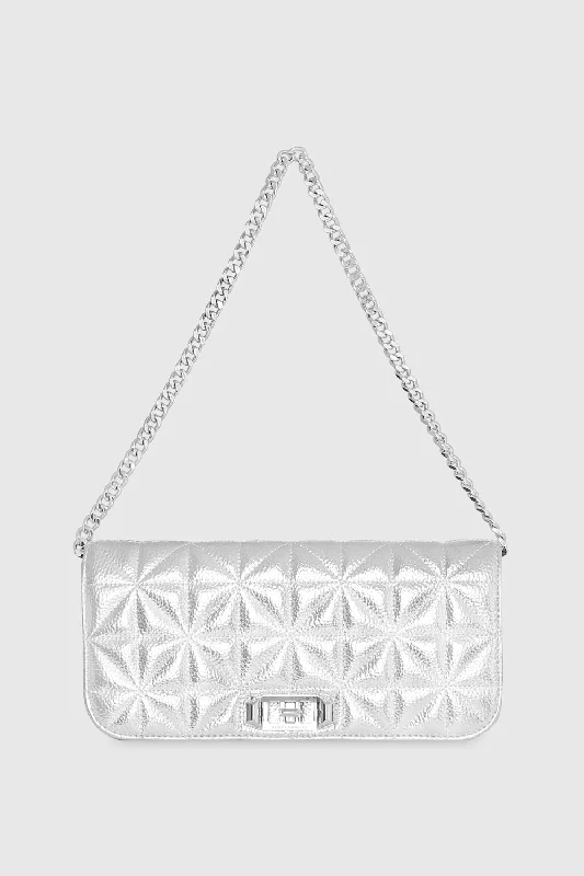 Deco Quilted Clutch