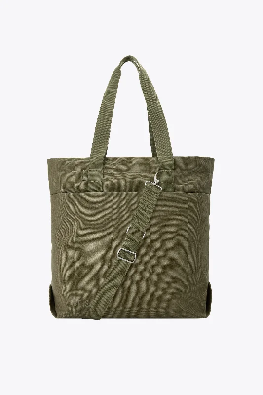 The Utility Tote in Olive